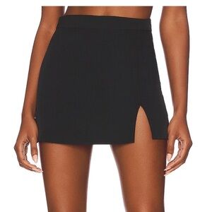 Steve Madden Cameron Black Mini Skirt